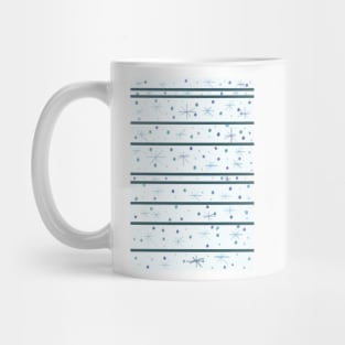 Winter snow wonder patchwork Mug